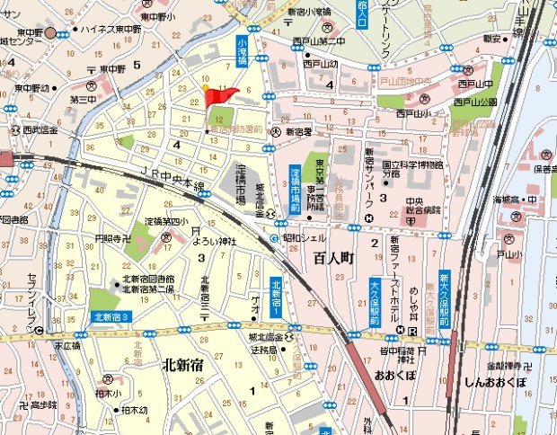 遠めの地図